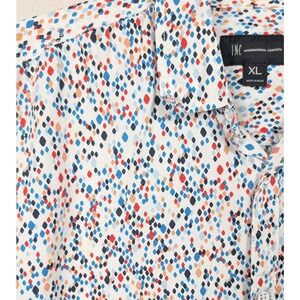 INC‎ International Concepts Mens XL Short Sleeve Button Up Shirt Multi Color